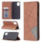 Rhombus Texture Horizontal Flip Magnetic Leather Case with Holder & Card Slots, For LG K42, For Xiaomi Redmi Note 10 4G / Note 10s, For Samsung Galaxy A32 4G