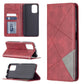 Rhombus Texture Horizontal Flip Magnetic Leather Case with Holder & Card Slots, For LG K42, For Xiaomi Redmi Note 10 4G / Note 10s, For Samsung Galaxy A32 4G