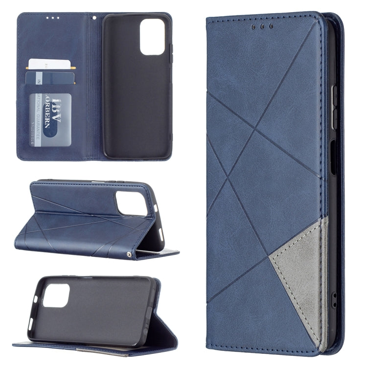 Rhombus Texture Horizontal Flip Magnetic Leather Case with Holder & Card Slots, For LG K42, For Xiaomi Redmi Note 10 4G / Note 10s, For Samsung Galaxy A32 4G