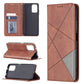 Rhombus Texture Horizontal Flip Magnetic Leather Case with Holder & Card Slots, For LG K42, For Xiaomi Redmi Note 10 4G / Note 10s, For Samsung Galaxy A32 4G