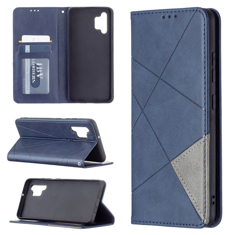 Rhombus Texture Horizontal Flip Magnetic Leather Case with Holder & Card Slots, For LG K42, For Xiaomi Redmi Note 10 4G / Note 10s, For Samsung Galaxy A32 4G