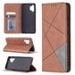 Rhombus Texture Horizontal Flip Magnetic Leather Case with Holder & Card Slots, For LG K42, For Xiaomi Redmi Note 10 4G / Note 10s, For Samsung Galaxy A32 4G