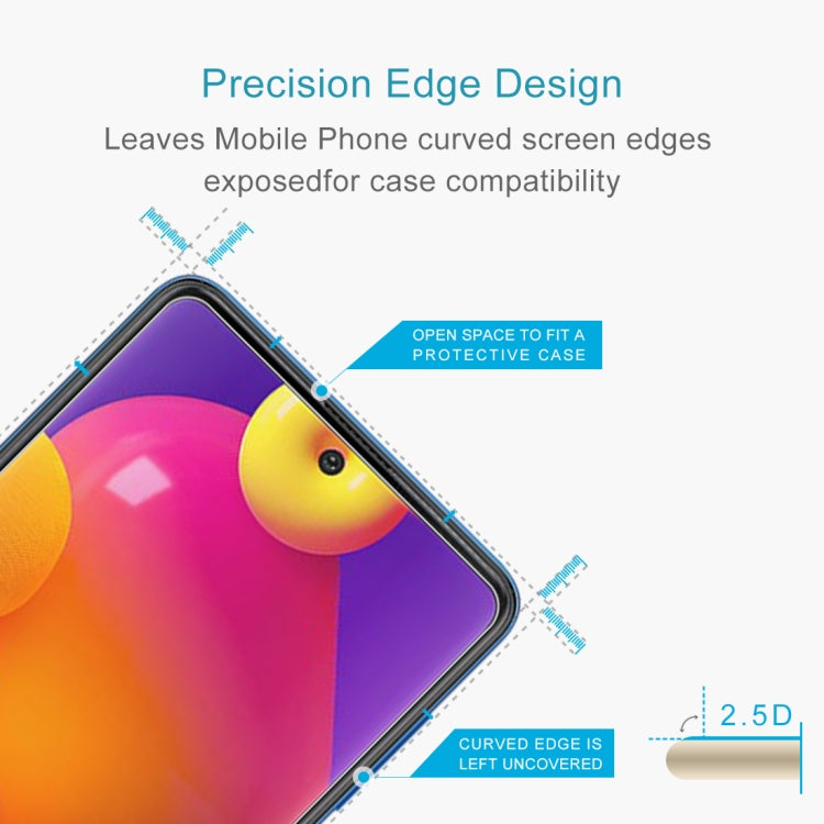 0.26mm 9H 2.5D Tempered Glass Film, For Samsung Galaxy M62 (1 PCS), For Samsung Galaxy F62 (1 PCS)