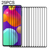 25 PCS Full Glue Full Screen Tempered Glass Film