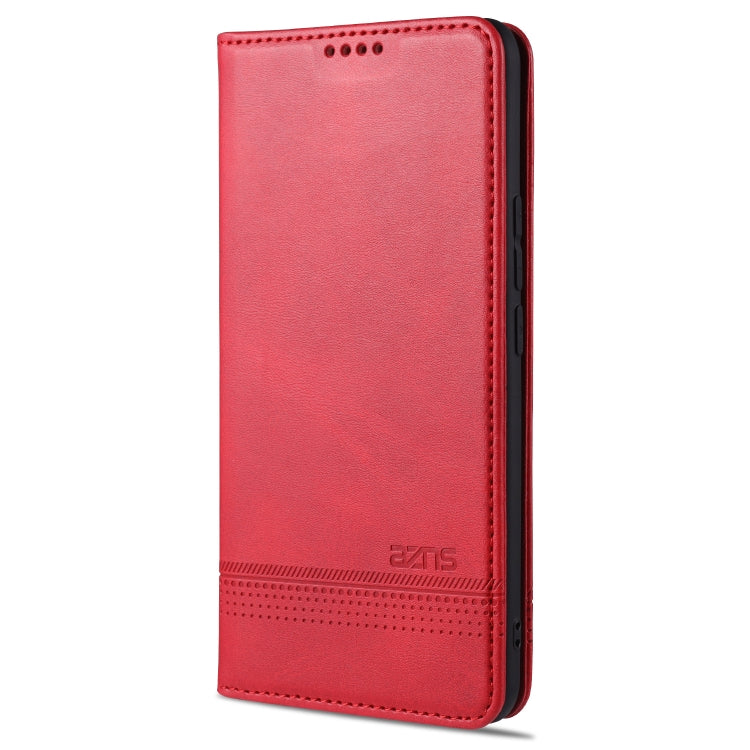AZNS Magnetic Calf Texture Horizontal Flip Leather Case with Card Slots & Holder & Wallet, For vivo S9, For vivo S9e, For Xiaomi Redmi Note 10, For Xiaomi Redmi Note 10S, For Samsung Galaxy A02