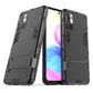 Shockproof PC + TPU Protective Case with Hidden Holder, For Xiaomi Redmi Note 10 5G, For Samsung Galaxy F62 / M62