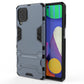 Shockproof PC + TPU Protective Case with Hidden Holder, For Xiaomi Redmi Note 10 5G, For Samsung Galaxy F62 / M62