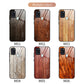 Wood Grain Tempered Glass + TPU Shockproof Case, For Samsung Galaxy A21s, For Samsung Galaxy A51, For Samsung Galaxy Note10+