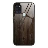 Wood Grain Tempered Glass + TPU Shockproof Case, For Samsung Galaxy A21s, For Samsung Galaxy A51, For Samsung Galaxy Note10+