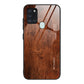 Wood Grain Tempered Glass + TPU Shockproof Case, For Samsung Galaxy A21s, For Samsung Galaxy A51, For Samsung Galaxy Note10+