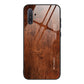 Wood Grain Tempered Glass + TPU Shockproof Case, For Samsung Galaxy A21s, For Samsung Galaxy A51, For Samsung Galaxy Note10+