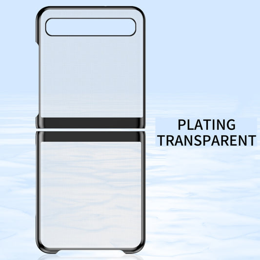 Ultra-thin Electroplated Transparent Folding Case, For Samsung Galaxy Z Flip 5G / 4G, For Samsung Galaxy Z Fold2 5G, For Samsung Galaxy Fold 5G / Fold 4G