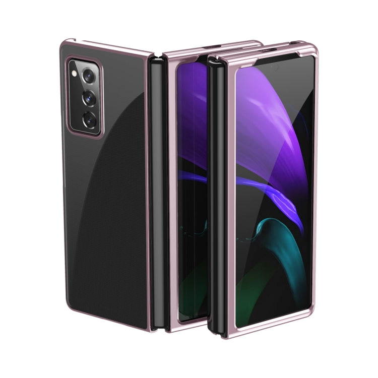 Ultra-thin Electroplated Transparent Folding Case, For Samsung Galaxy Z Flip 5G / 4G, For Samsung Galaxy Z Fold2 5G, For Samsung Galaxy Fold 5G / Fold 4G