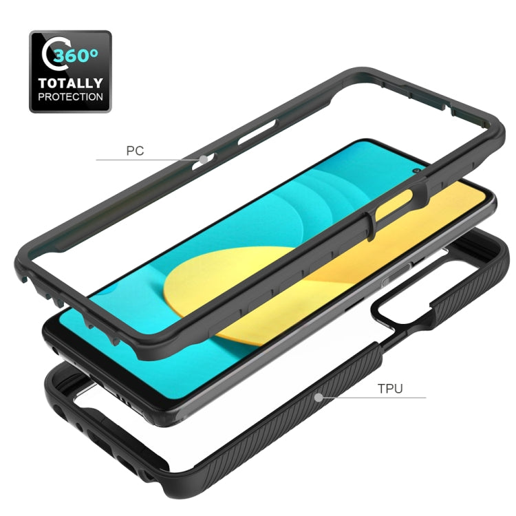 Starry Sky Solid Color Series Shockproof PC + TPU Protective Case