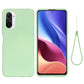 Solid Color Liquid Silicone Dropproof Full Coverage Protective Case