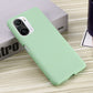 Solid Color Liquid Silicone Dropproof Full Coverage Protective Case