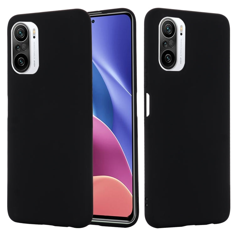 Solid Color Liquid Silicone Dropproof Full Coverage Protective Case