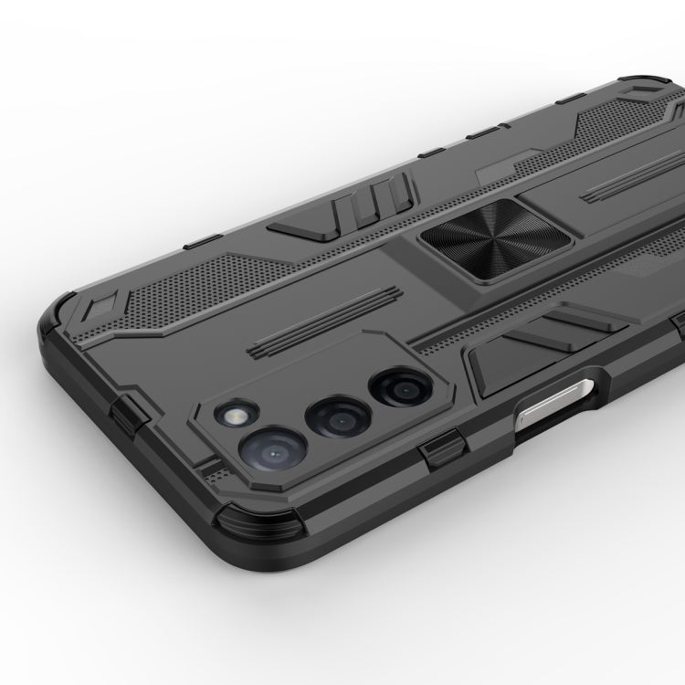 Supersonic PC + TPU Shock-proof Protective Case with Holder, For OPPO A55 5G, For OPPO A93 5G, For OPPO Realme C20, For OPPO Reno5 5G / 4G, For OPPO Reno5 Pro 5G, For Xiaomi Redmi K40 / K40 Pro, For Xiaomi Redmi Note 9, For Xiaomi Redmi Note 10 4G