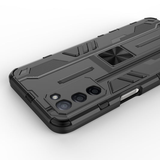 Supersonic PC + TPU Shock-proof Protective Case with Holder, For OPPO A55 5G, For OPPO A93 5G, For OPPO Realme C20, For OPPO Reno5 5G / 4G, For OPPO Reno5 Pro 5G, For Xiaomi Redmi K40 / K40 Pro, For Xiaomi Redmi Note 9, For Xiaomi Redmi Note 10 4G