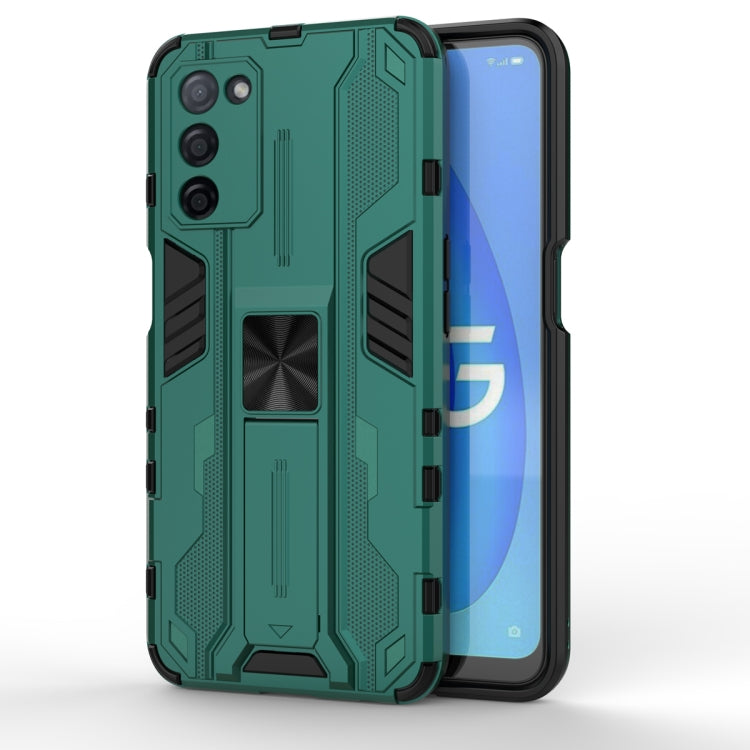 Supersonic PC + TPU Shock-proof Protective Case with Holder, For OPPO A55 5G, For OPPO A93 5G, For OPPO Realme C20, For OPPO Reno5 5G / 4G, For OPPO Reno5 Pro 5G, For Xiaomi Redmi K40 / K40 Pro, For Xiaomi Redmi Note 9, For Xiaomi Redmi Note 10 4G