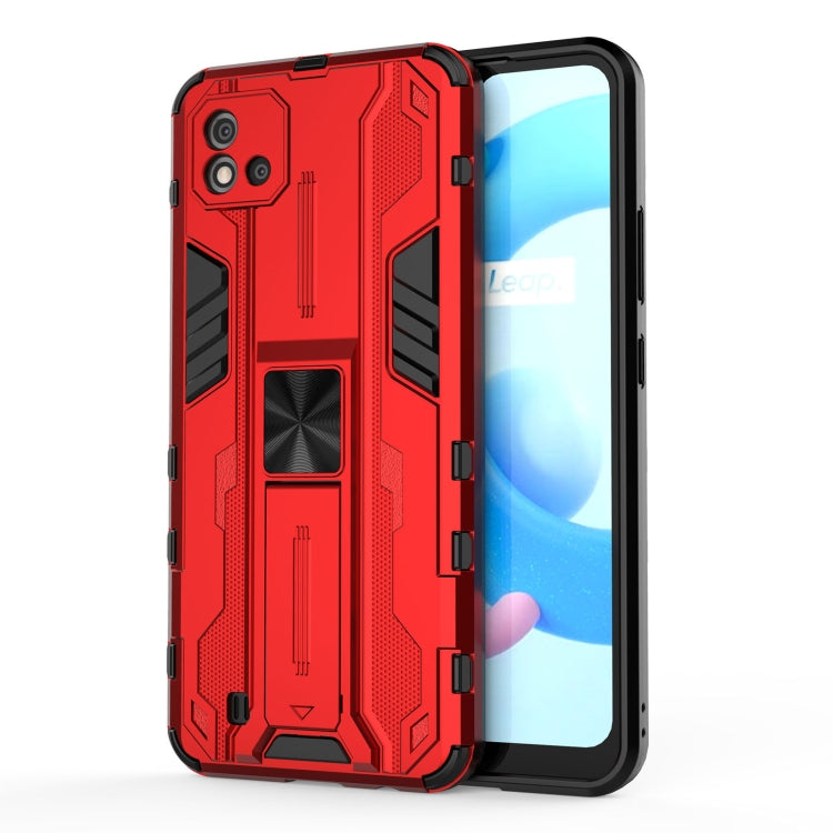 Supersonic PC + TPU Shock-proof Protective Case with Holder, For OPPO A55 5G, For OPPO A93 5G, For OPPO Realme C20, For OPPO Reno5 5G / 4G, For OPPO Reno5 Pro 5G, For Xiaomi Redmi K40 / K40 Pro, For Xiaomi Redmi Note 9, For Xiaomi Redmi Note 10 4G