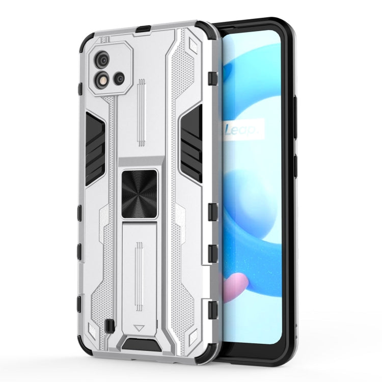 Supersonic PC + TPU Shock-proof Protective Case with Holder, For OPPO A55 5G, For OPPO A93 5G, For OPPO Realme C20, For OPPO Reno5 5G / 4G, For OPPO Reno5 Pro 5G, For Xiaomi Redmi K40 / K40 Pro, For Xiaomi Redmi Note 9, For Xiaomi Redmi Note 10 4G