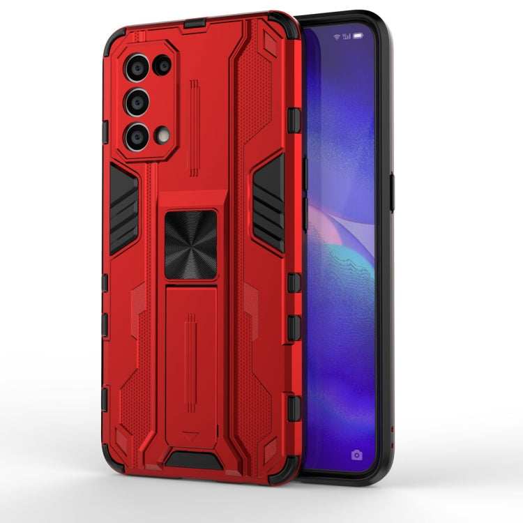 Supersonic PC + TPU Shock-proof Protective Case with Holder, For OPPO A55 5G, For OPPO A93 5G, For OPPO Realme C20, For OPPO Reno5 5G / 4G, For OPPO Reno5 Pro 5G, For Xiaomi Redmi K40 / K40 Pro, For Xiaomi Redmi Note 9, For Xiaomi Redmi Note 10 4G