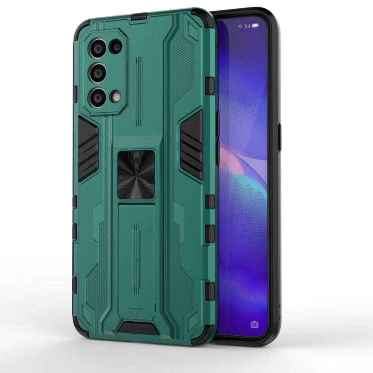 Supersonic PC + TPU Shock-proof Protective Case with Holder, For OPPO A55 5G, For OPPO A93 5G, For OPPO Realme C20, For OPPO Reno5 5G / 4G, For OPPO Reno5 Pro 5G, For Xiaomi Redmi K40 / K40 Pro, For Xiaomi Redmi Note 9, For Xiaomi Redmi Note 10 4G
