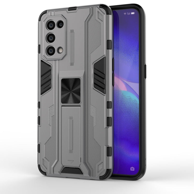 Supersonic PC + TPU Shock-proof Protective Case with Holder, For OPPO A55 5G, For OPPO A93 5G, For OPPO Realme C20, For OPPO Reno5 5G / 4G, For OPPO Reno5 Pro 5G, For Xiaomi Redmi K40 / K40 Pro, For Xiaomi Redmi Note 9, For Xiaomi Redmi Note 10 4G