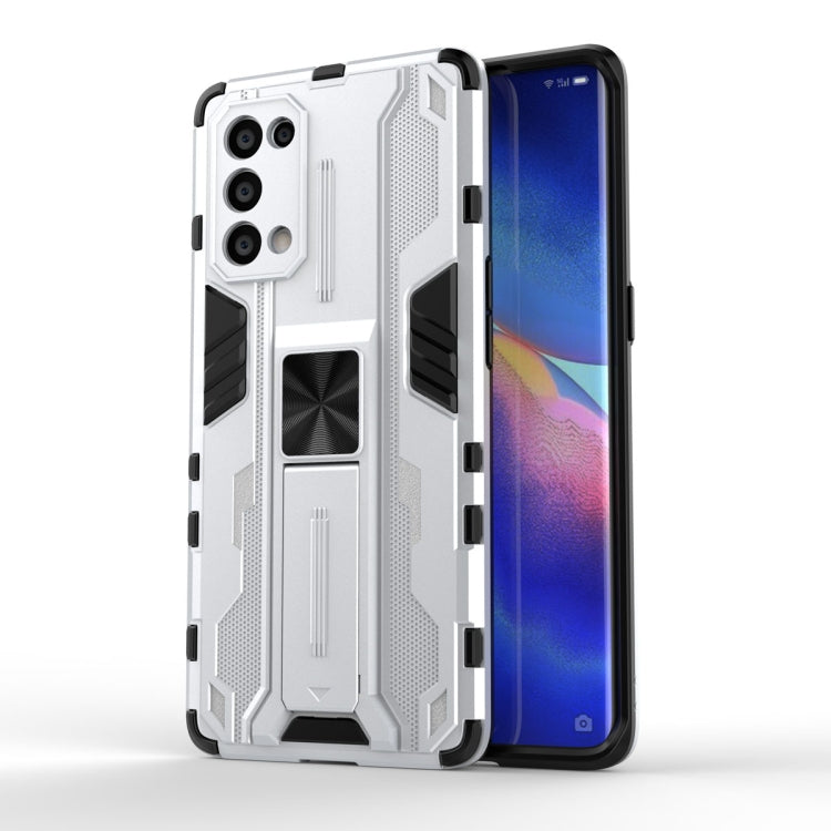 Supersonic PC + TPU Shock-proof Protective Case with Holder, For OPPO A55 5G, For OPPO A93 5G, For OPPO Realme C20, For OPPO Reno5 5G / 4G, For OPPO Reno5 Pro 5G, For Xiaomi Redmi K40 / K40 Pro, For Xiaomi Redmi Note 9, For Xiaomi Redmi Note 10 4G