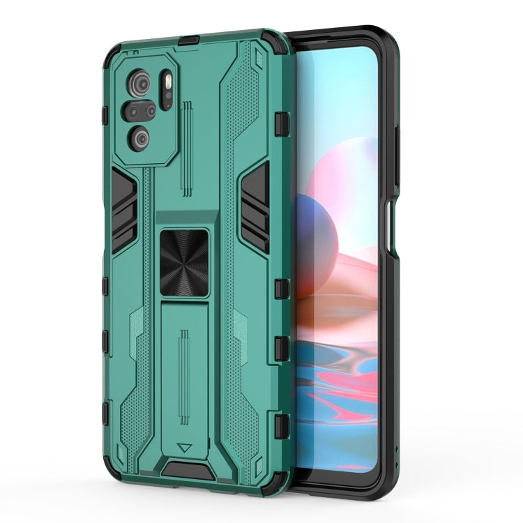 Supersonic PC + TPU Shock-proof Protective Case with Holder, For OPPO A55 5G, For OPPO A93 5G, For OPPO Realme C20, For OPPO Reno5 5G / 4G, For OPPO Reno5 Pro 5G, For Xiaomi Redmi K40 / K40 Pro, For Xiaomi Redmi Note 9, For Xiaomi Redmi Note 10 4G