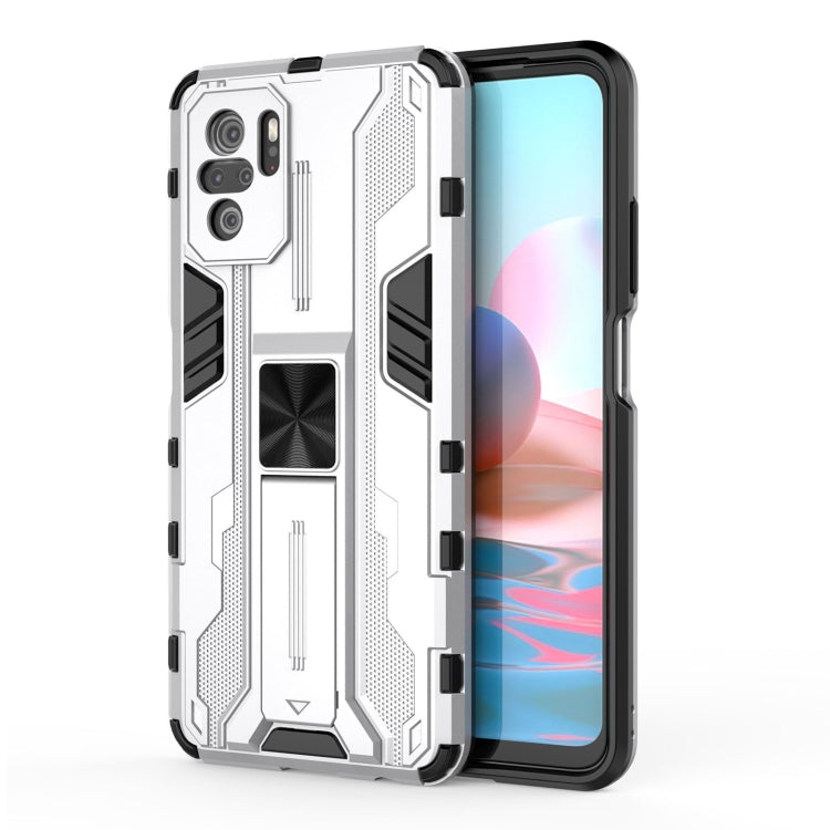 Supersonic PC + TPU Shock-proof Protective Case with Holder, For OPPO A55 5G, For OPPO A93 5G, For OPPO Realme C20, For OPPO Reno5 5G / 4G, For OPPO Reno5 Pro 5G, For Xiaomi Redmi K40 / K40 Pro, For Xiaomi Redmi Note 9, For Xiaomi Redmi Note 10 4G