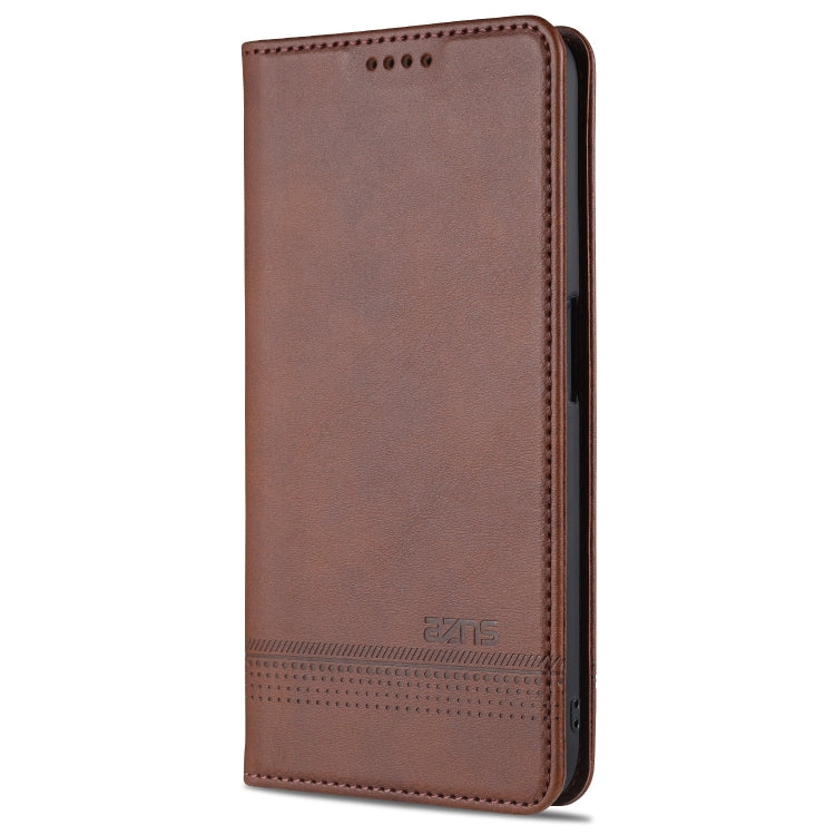 AZNS Magnetic Calf Texture Horizontal Flip Leather Case with Card Slots & Holder & Wallet, For OPPO A93 (5G), For OPPO A74 (5G), For Xiaomi Redmi K40, For Xiaomi Redmi K40 Pro, For Xiaomi Poco F3, For Samsung Galaxy A32 4G