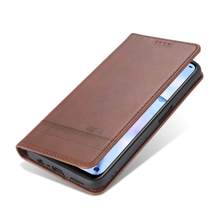 AZNS Magnetic Calf Texture Horizontal Flip Leather Case with Card Slots & Holder & Wallet, For OPPO A93 (5G), For OPPO A74 (5G), For Xiaomi Redmi K40, For Xiaomi Redmi K40 Pro, For Xiaomi Poco F3, For Samsung Galaxy A32 4G