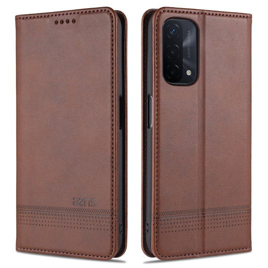 AZNS Magnetic Calf Texture Horizontal Flip Leather Case with Card Slots & Holder & Wallet, For OPPO A93 (5G), For OPPO A74 (5G), For Xiaomi Redmi K40, For Xiaomi Redmi K40 Pro, For Xiaomi Poco F3, For Samsung Galaxy A32 4G