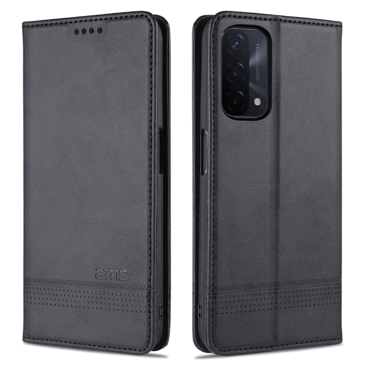 AZNS Magnetic Calf Texture Horizontal Flip Leather Case with Card Slots & Holder & Wallet, For OPPO A93 (5G), For OPPO A74 (5G), For Xiaomi Redmi K40, For Xiaomi Redmi K40 Pro, For Xiaomi Poco F3, For Samsung Galaxy A32 4G