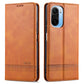 AZNS Magnetic Calf Texture Horizontal Flip Leather Case with Card Slots & Holder & Wallet, For OPPO A93 (5G), For OPPO A74 (5G), For Xiaomi Redmi K40, For Xiaomi Redmi K40 Pro, For Xiaomi Poco F3, For Samsung Galaxy A32 4G