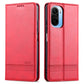 AZNS Magnetic Calf Texture Horizontal Flip Leather Case with Card Slots & Holder & Wallet, For OPPO A93 (5G), For OPPO A74 (5G), For Xiaomi Redmi K40, For Xiaomi Redmi K40 Pro, For Xiaomi Poco F3, For Samsung Galaxy A32 4G
