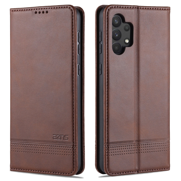 AZNS Magnetic Calf Texture Horizontal Flip Leather Case with Card Slots & Holder & Wallet, For OPPO A93 (5G), For OPPO A74 (5G), For Xiaomi Redmi K40, For Xiaomi Redmi K40 Pro, For Xiaomi Poco F3, For Samsung Galaxy A32 4G