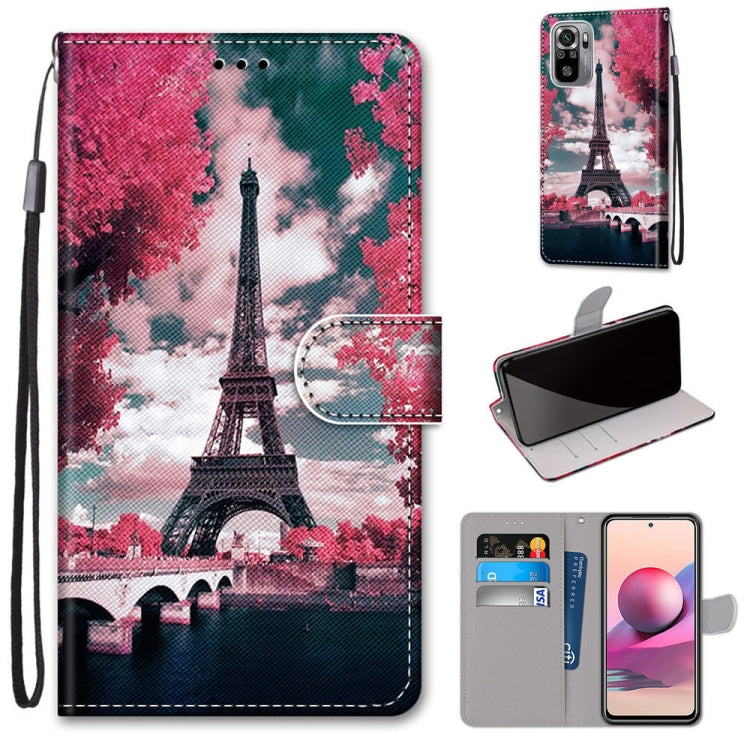 Coloured Drawing Cross Texture Horizontal Flip PU Leather Case with Holder & Card Slots & Wallet & Lanyard
