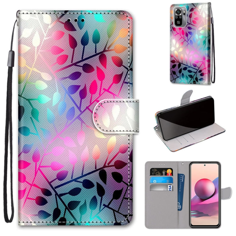 Coloured Drawing Cross Texture Horizontal Flip PU Leather Case with Holder & Card Slots & Wallet & Lanyard