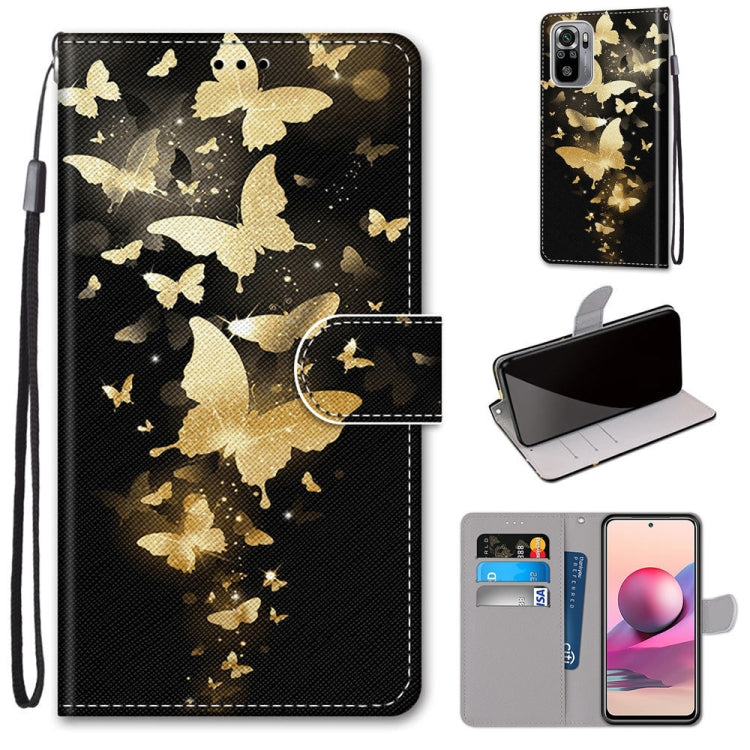 Coloured Drawing Cross Texture Horizontal Flip PU Leather Case with Holder & Card Slots & Wallet & Lanyard