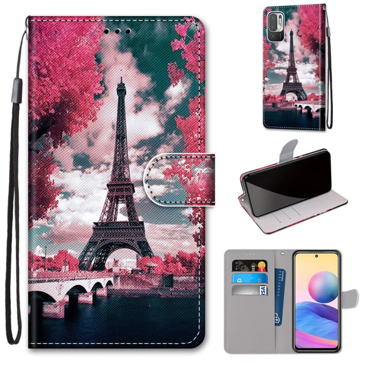 Coloured Drawing Cross Texture Horizontal Flip PU Leather Case with Holder & Card Slots & Wallet & Lanyard