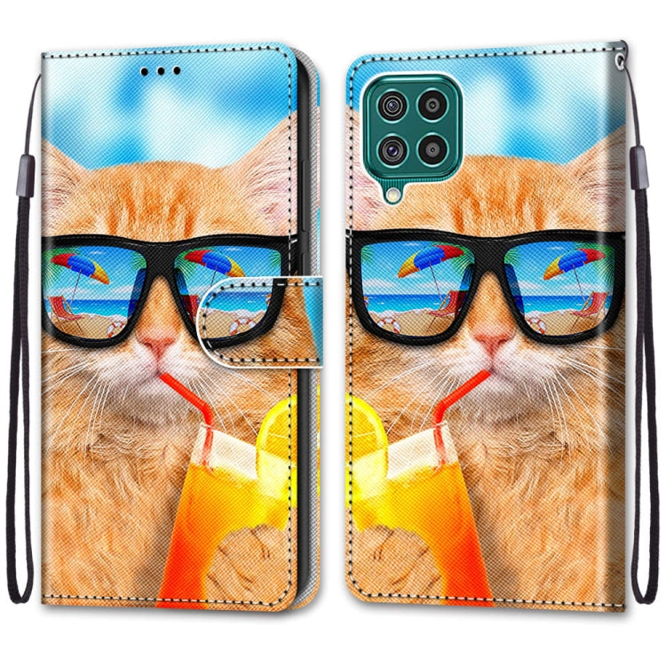 Coloured Drawing Cross Texture Horizontal Flip PU Leather Case with Holder & Card Slots & Wallet & Lanyard