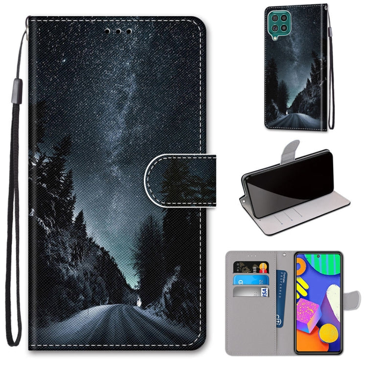 Coloured Drawing Cross Texture Horizontal Flip PU Leather Case with Holder & Card Slots & Wallet & Lanyard