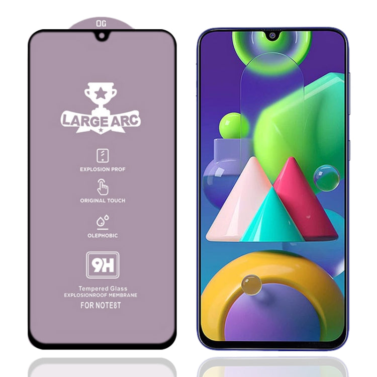 9H HD Large Arc High Alumina Full Screen Tempered Glass Film, For Samsung Galaxy M11 (1 PCS), For Samsung Galaxy M21 / M21 2021 (1 PCS), For Samsung Galaxy M31 (1 PCS), For Samsung Galaxy M31s (1 PCS), For Samsung Galaxy M51 (1 PCS)��������������������...