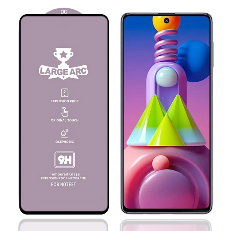 9H HD Large Arc High Alumina Full Screen Tempered Glass Film, For Samsung Galaxy M11 (1 PCS), For Samsung Galaxy M21 / M21 2021 (1 PCS), For Samsung Galaxy M31 (1 PCS), For Samsung Galaxy M31s (1 PCS), For Samsung Galaxy M51 (1 PCS)��������������������...