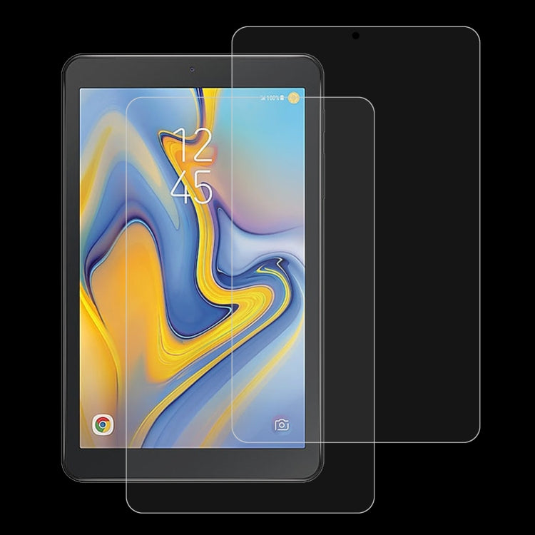 2 PCS 9H 2.5D Explosion-proof Tempered Glass Film, For Samsung Galaxy Tab A 8.0 SM-T387 (2 PCS)