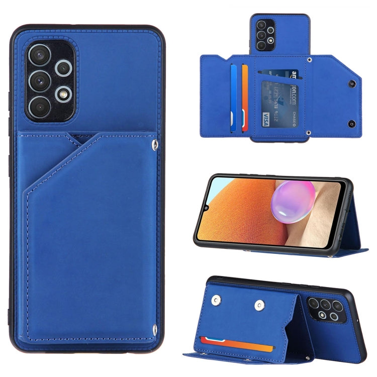 Skin Feel PU + TPU + PC Back Cover Shockproof Case with Card Slots & Holder & Photo Frame, For OPPO A93 5G, For OPPO A94, For Samsung Galaxy A02s (US Version), For Samsung Galaxy A02s (EU Version), For Samsung Galaxy A32 4G (EU Version)����������������...