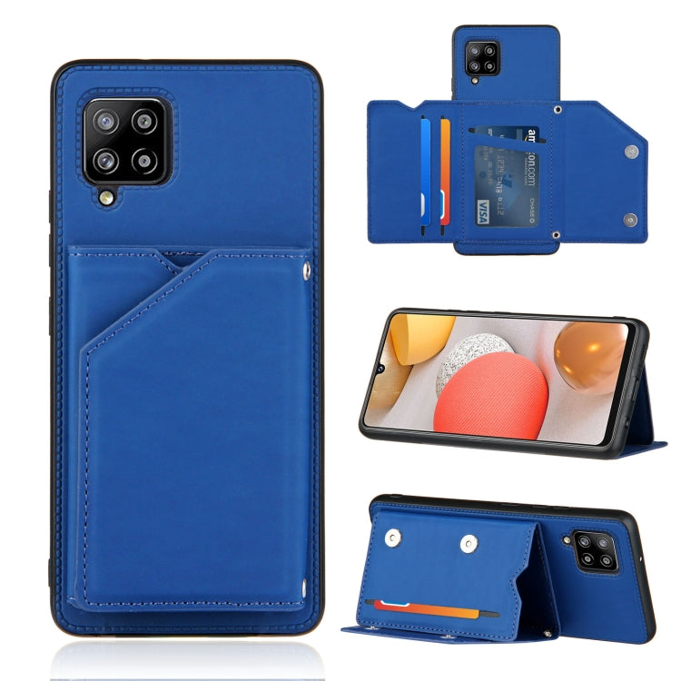 Skin Feel PU + TPU + PC Back Cover Shockproof Case with Card Slots & Holder & Photo Frame, For OPPO A93 5G, For OPPO A94, For Samsung Galaxy A02s (US Version), For Samsung Galaxy A02s (EU Version), For Samsung Galaxy A32 4G (EU Version)����������������...
